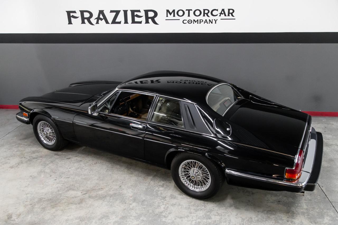 1989 Jaguar XJS BLACK/TAN COUPE