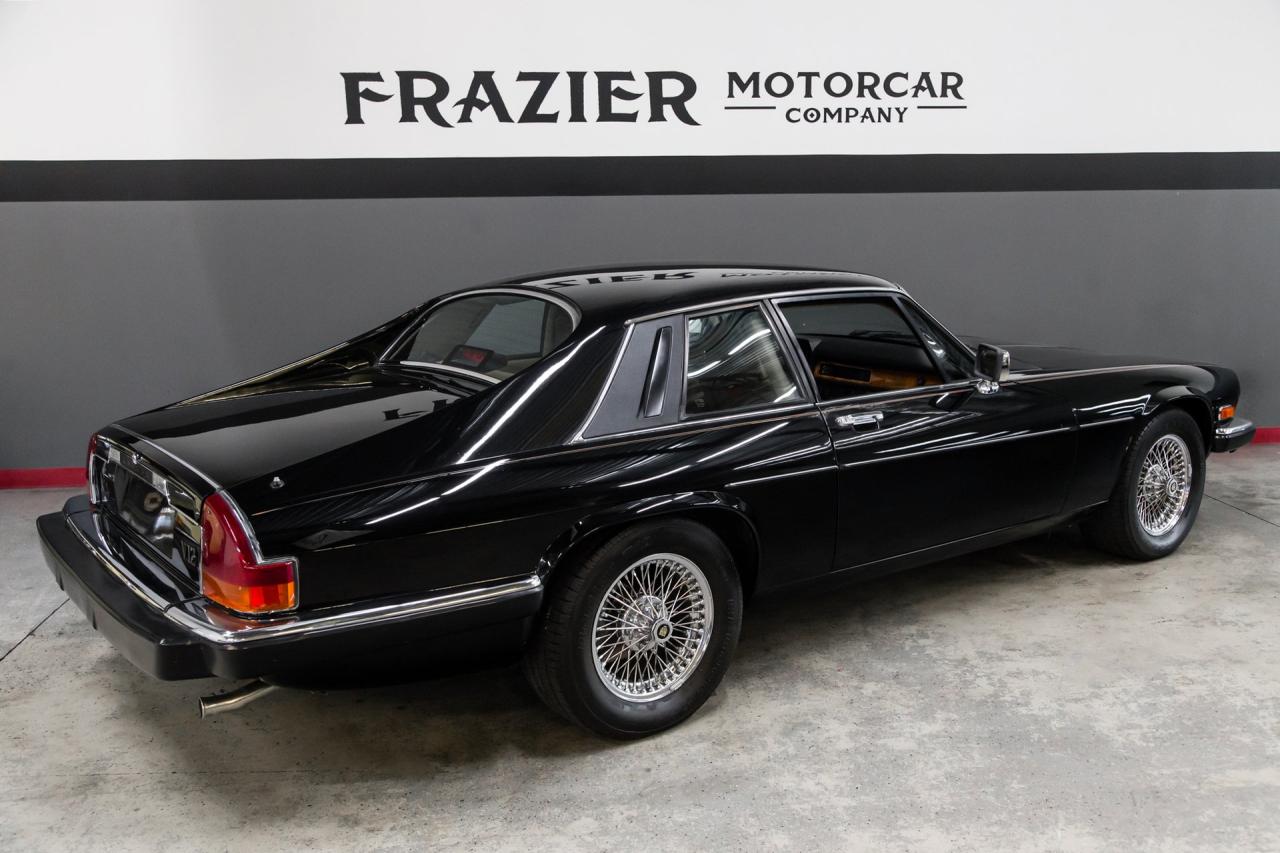 1989 Jaguar XJS BLACK/TAN COUPE