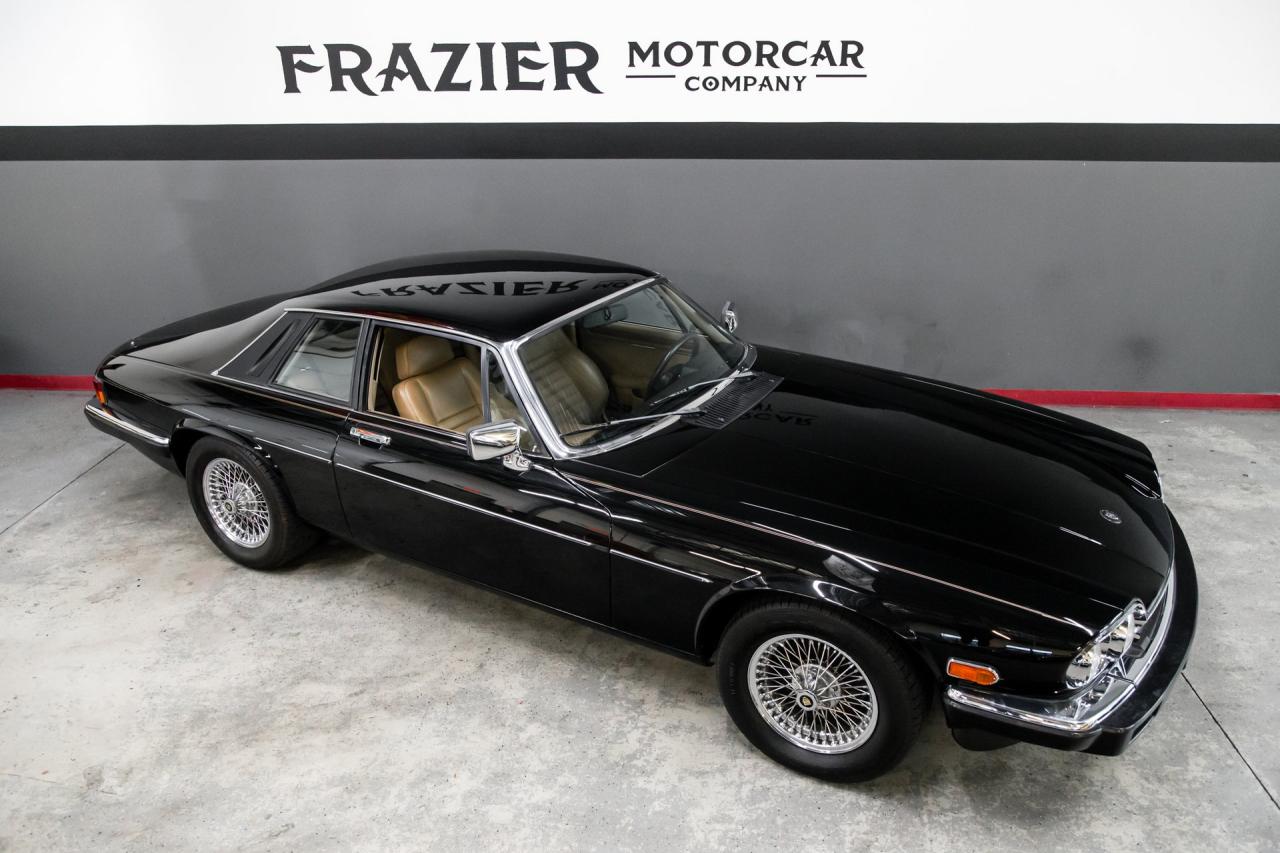 1989 Jaguar XJS BLACK/TAN COUPE