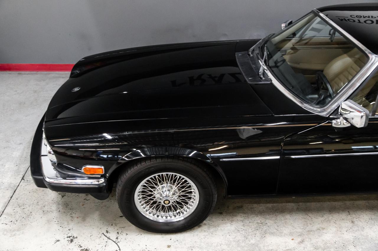 1989 Jaguar XJS BLACK/TAN COUPE