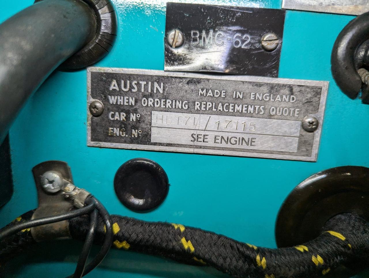 1962 Austin - Healey 3000 MK II