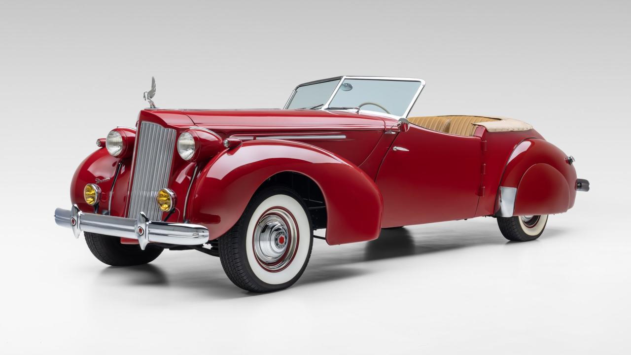 1939 Packard One Twenty Convertible Victoria by Darrin