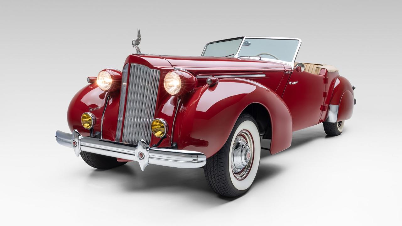 1939 Packard One Twenty Convertible Victoria by Darrin