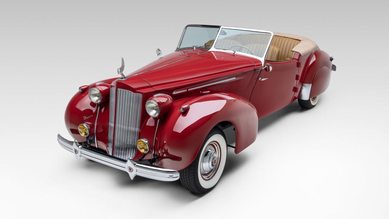 1939 Packard One Twenty Convertible Victoria by Darrin