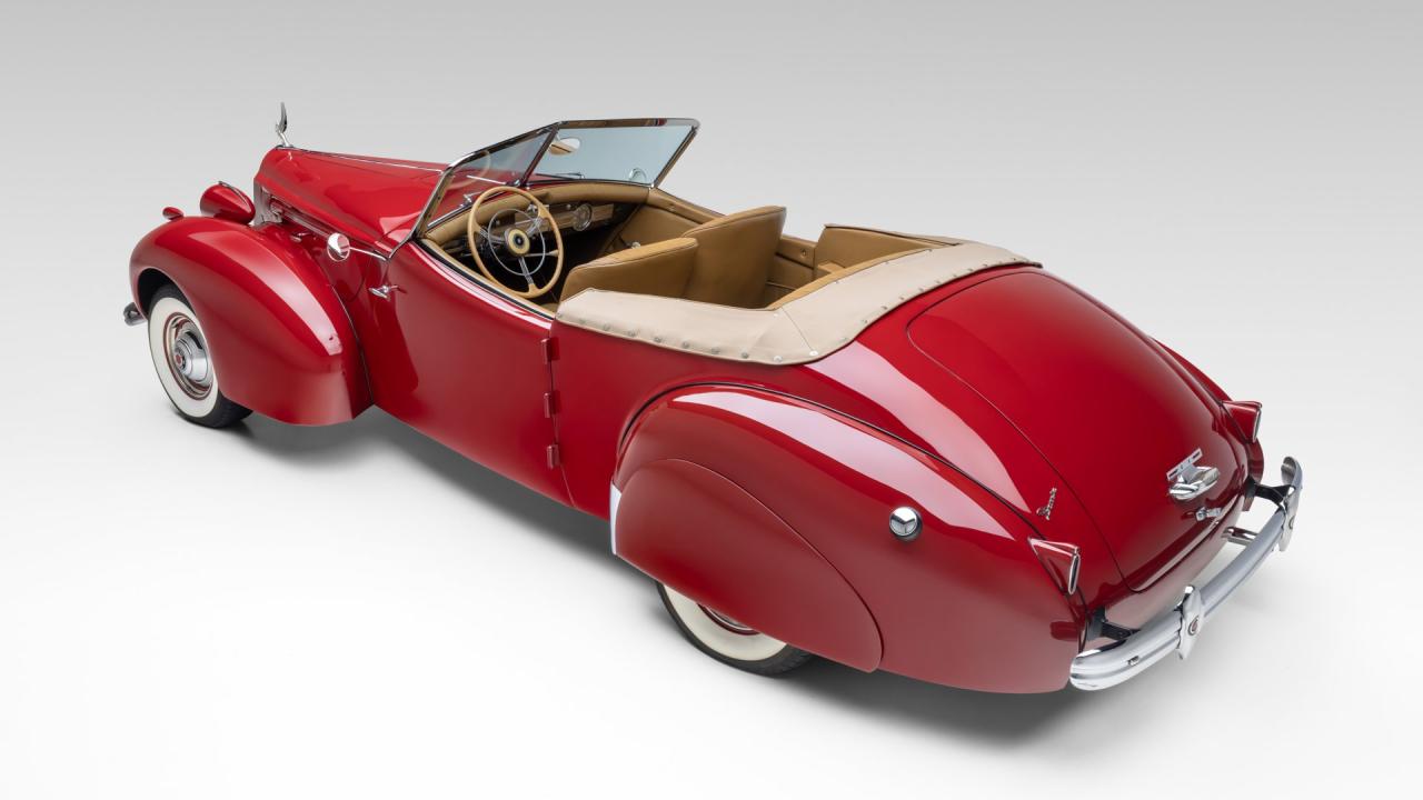 1939 Packard One Twenty Convertible Victoria by Darrin