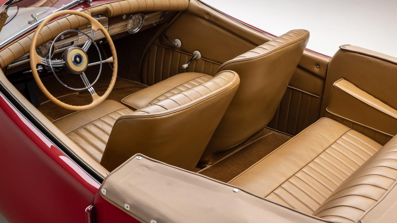 1939 Packard One Twenty Convertible Victoria by Darrin