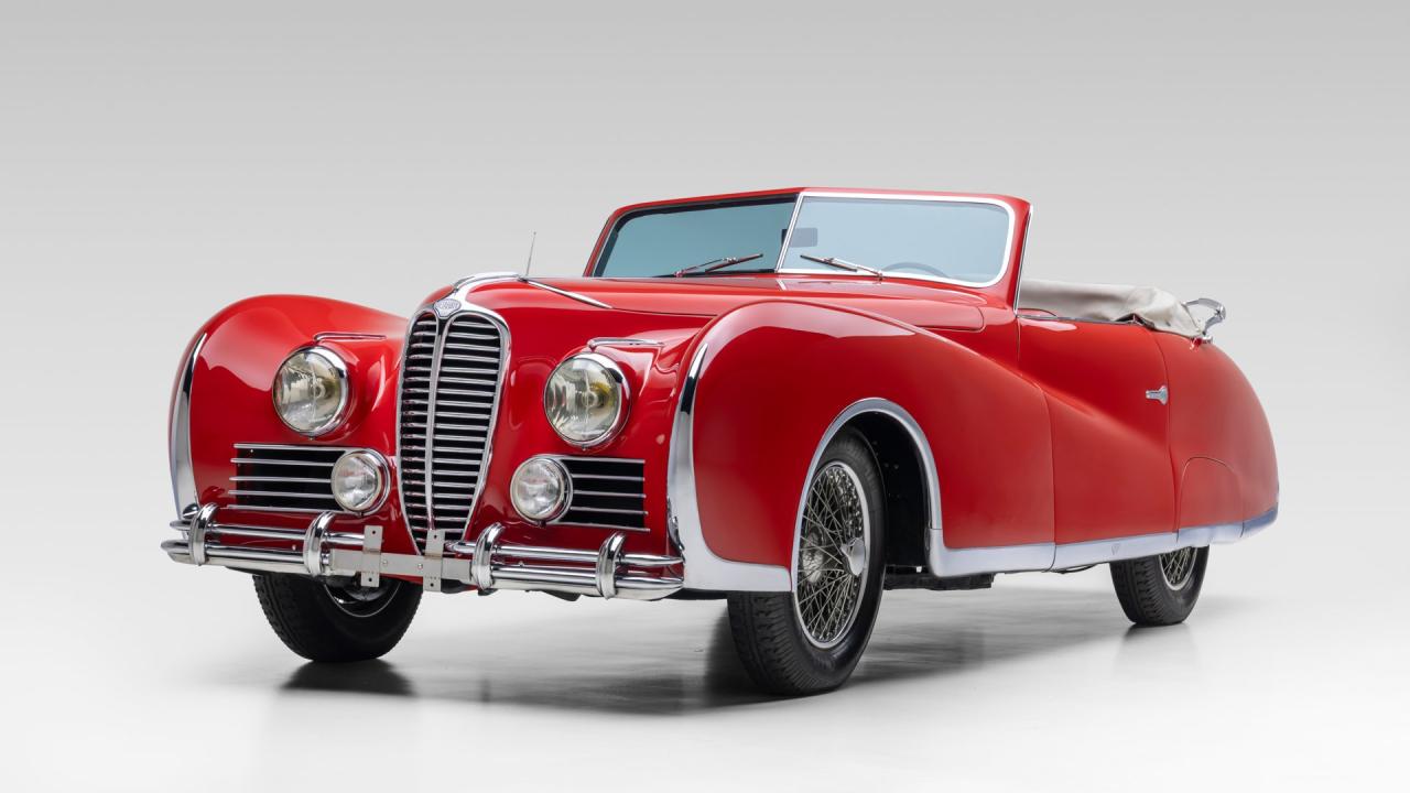 1949 Delahaye Type 175 by Figoni et Falaschi