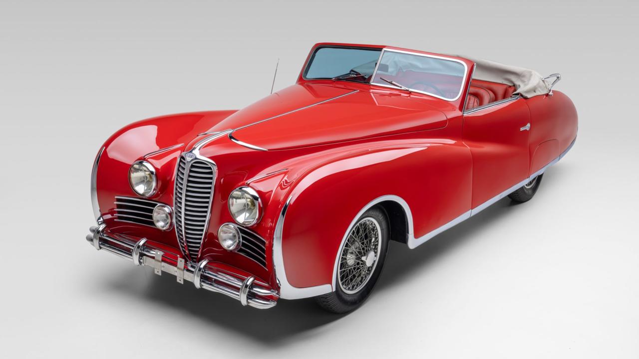 1949 Delahaye Type 175 by Figoni et Falaschi