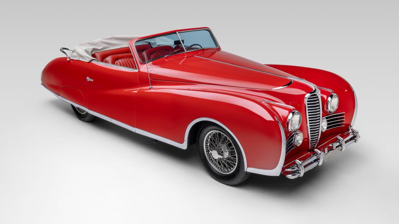 1949 Delahaye Type 175 by Figoni et Falaschi