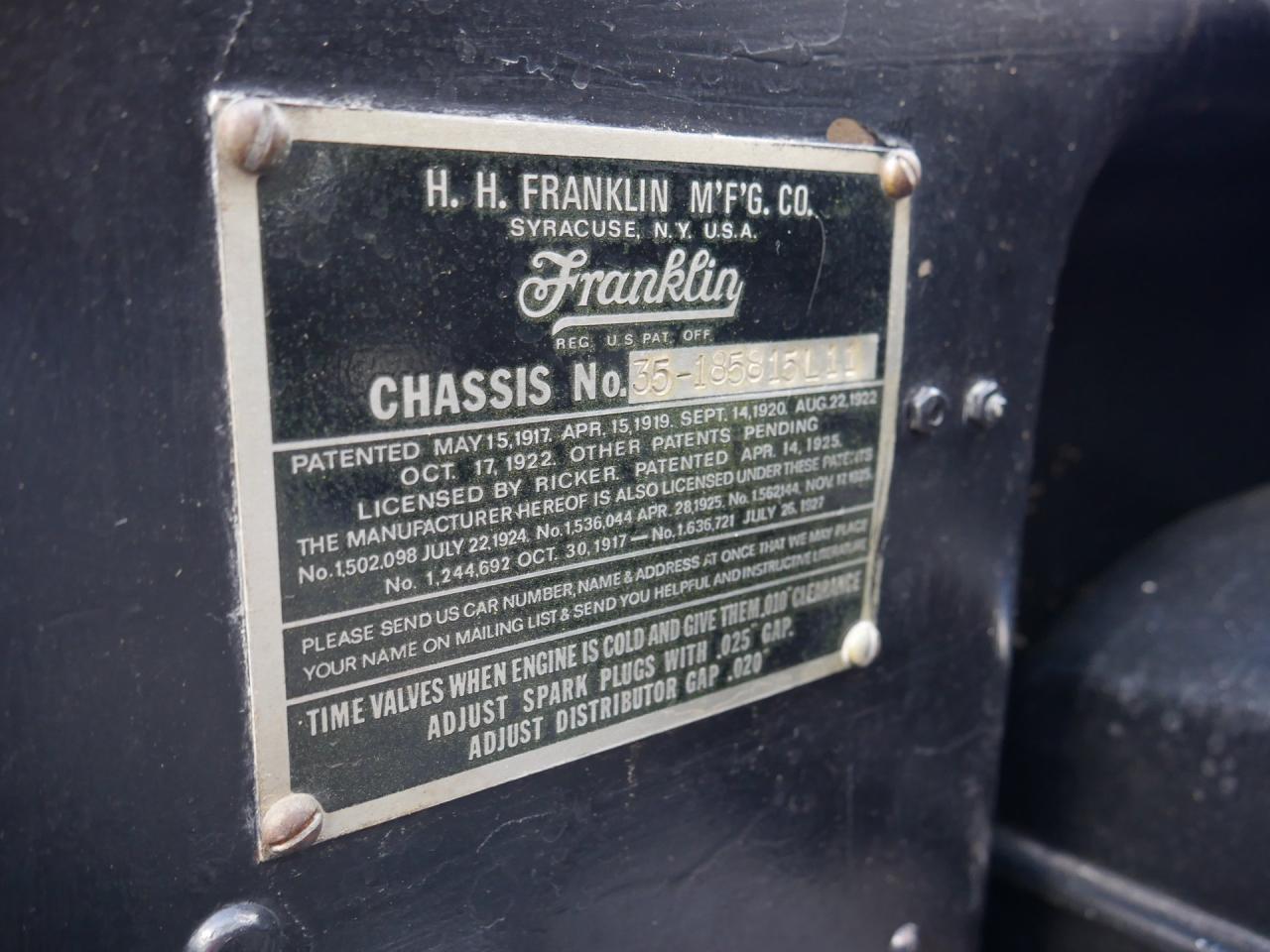 1929 Franklin Model 135