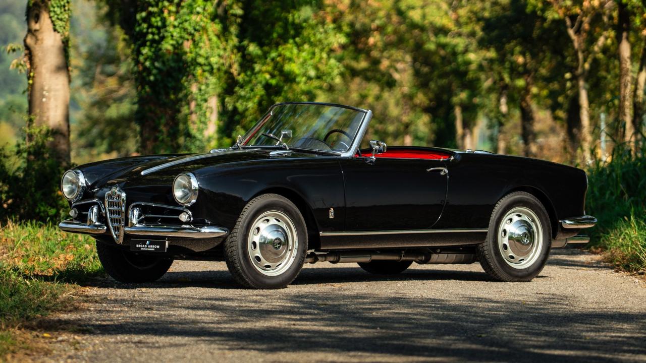 1957 Alfa Romeo Giulietta Spider Veloce