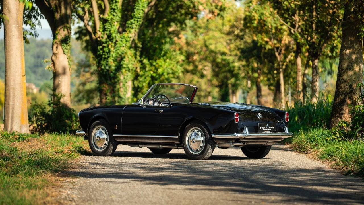 1957 Alfa Romeo Giulietta Spider Veloce