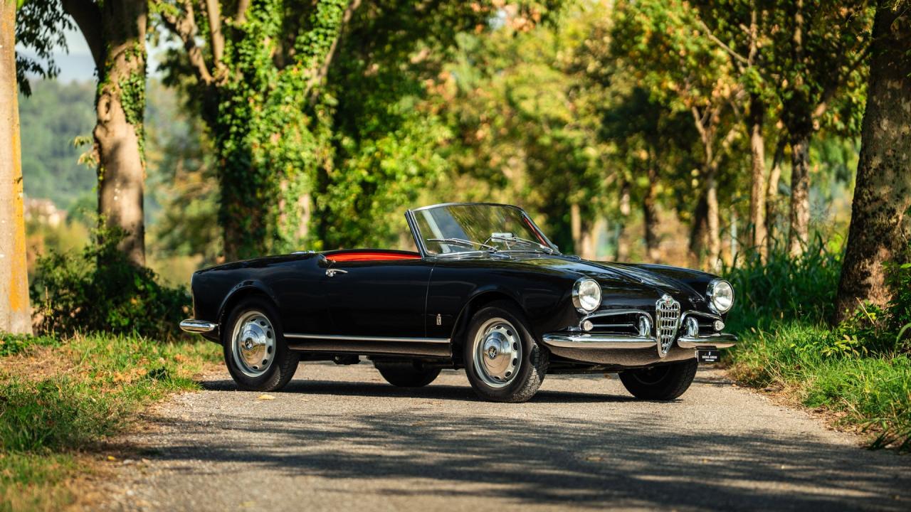 1957 Alfa Romeo Giulietta Spider Veloce