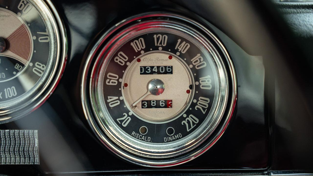 1957 Alfa Romeo Giulietta Spider Veloce