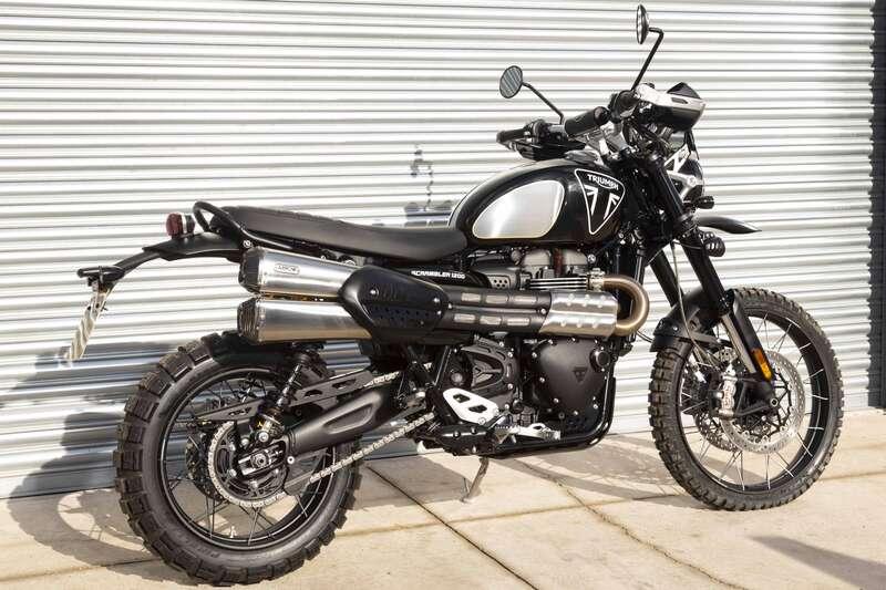 2020 Triumph 1200 SCRAMBLER BOND EDITION
