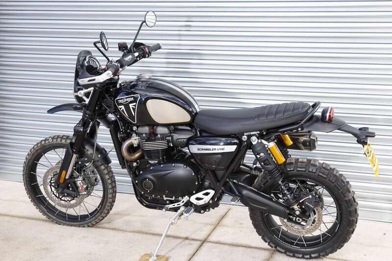 2020 Triumph 1200 SCRAMBLER BOND EDITION