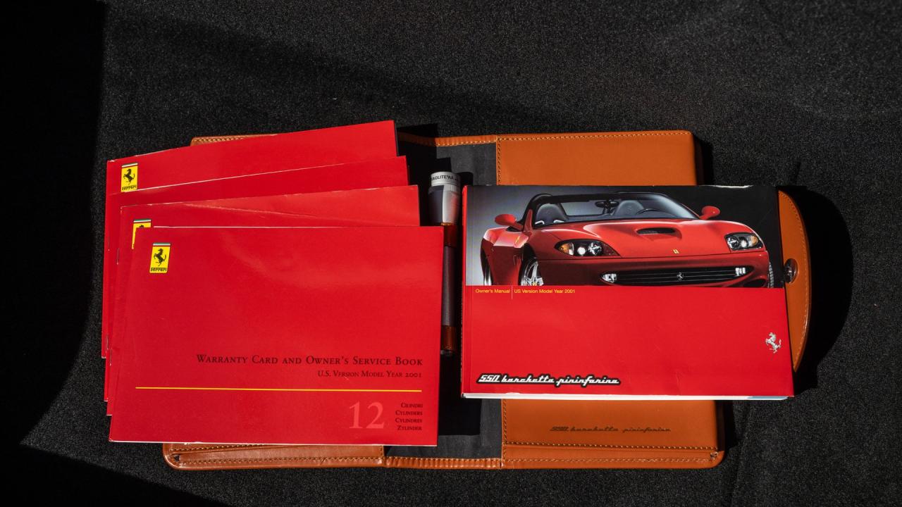 2001 Ferrari 550 Barchetta Pininfarina