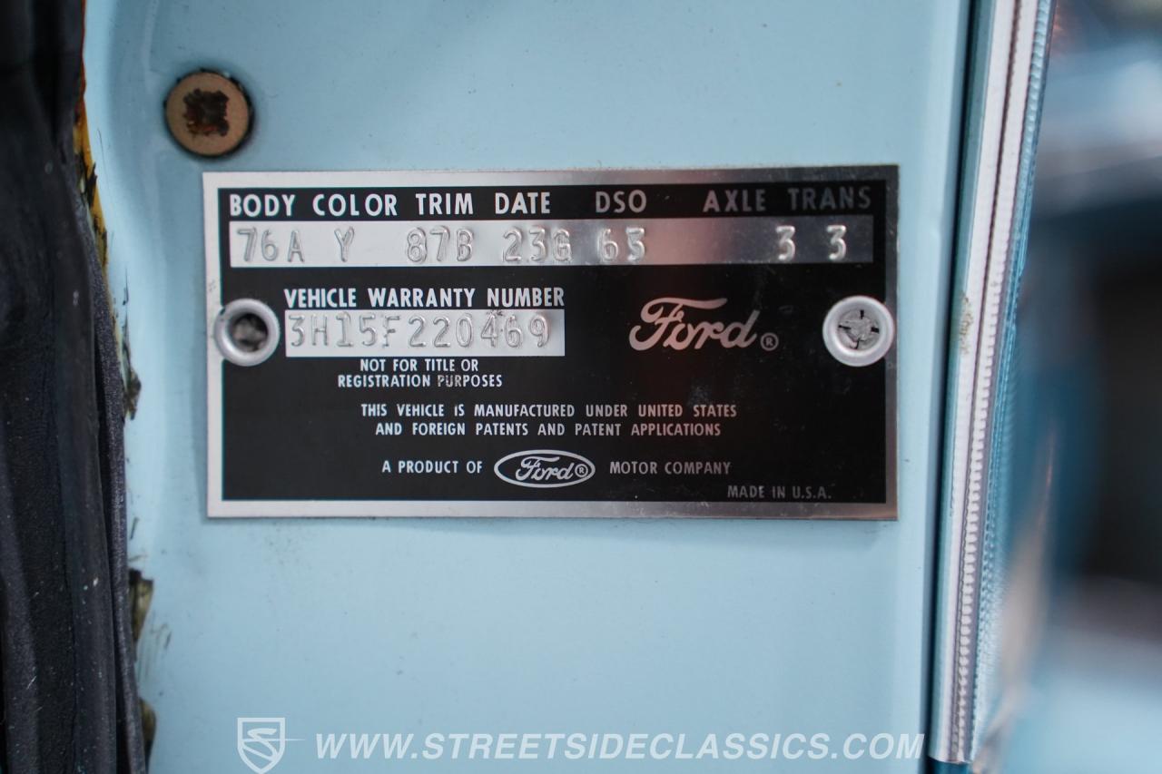 1963 Ford Falcon Futura Convertible