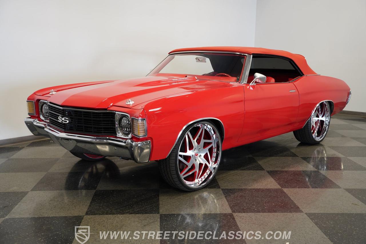 1972 Chevrolet Chevelle  Malibu Convertible Supercharged LS Restomod