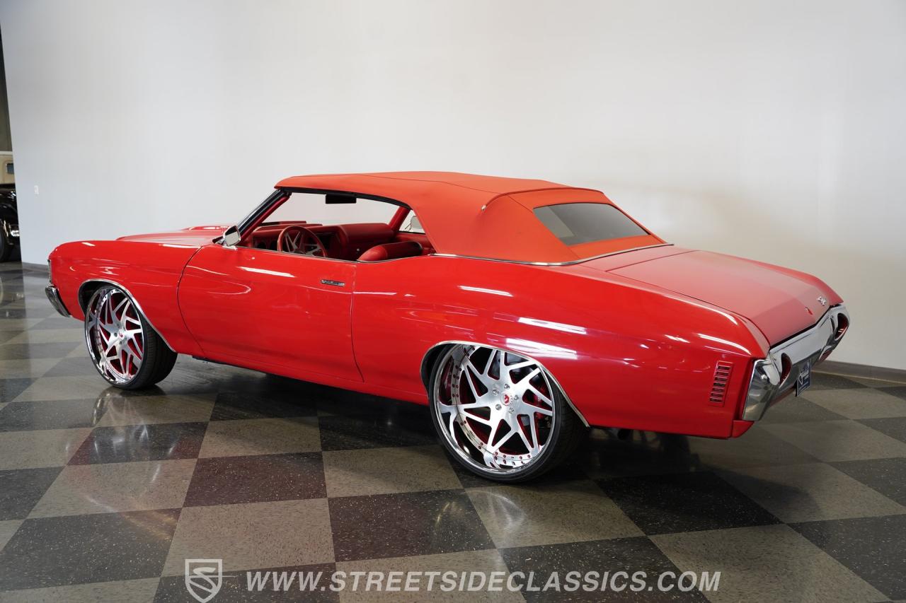 1972 Chevrolet Chevelle  Malibu Convertible Supercharged LS Restomod