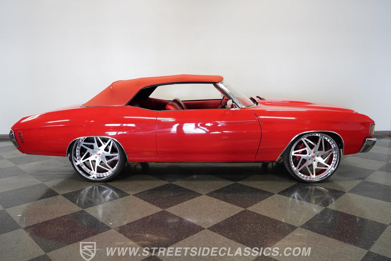 1972 Chevrolet Chevelle  Malibu Convertible Supercharged LS Restomod