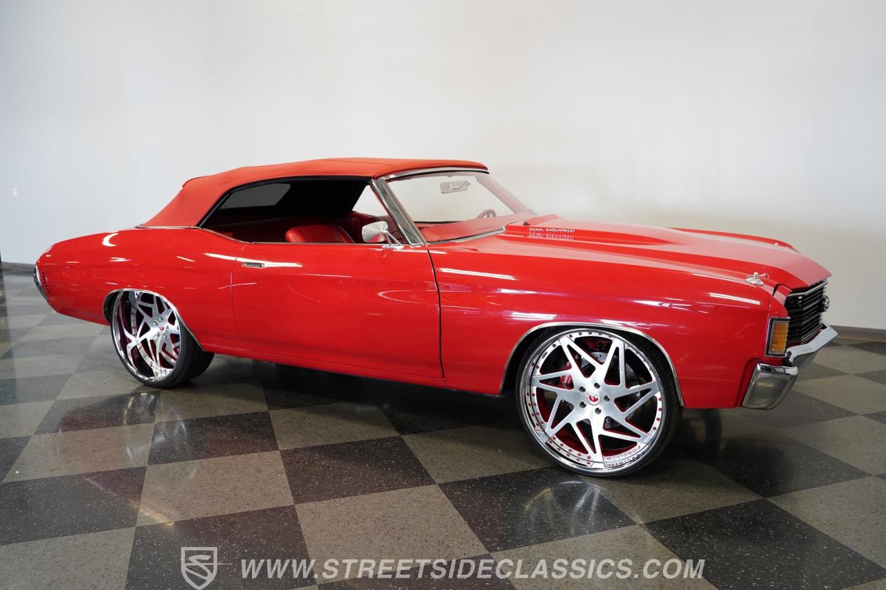1972 Chevrolet Chevelle  Malibu Convertible Supercharged LS Restomod