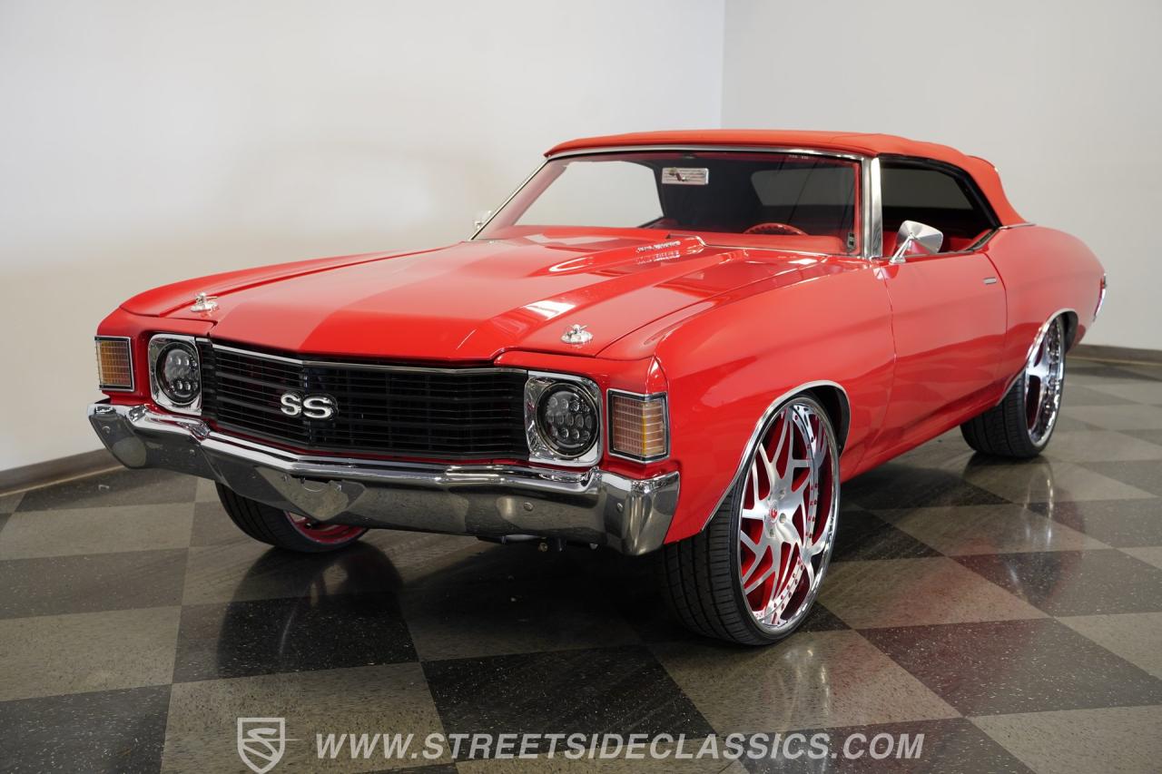 1972 Chevrolet Chevelle  Malibu Convertible Supercharged LS Restomod