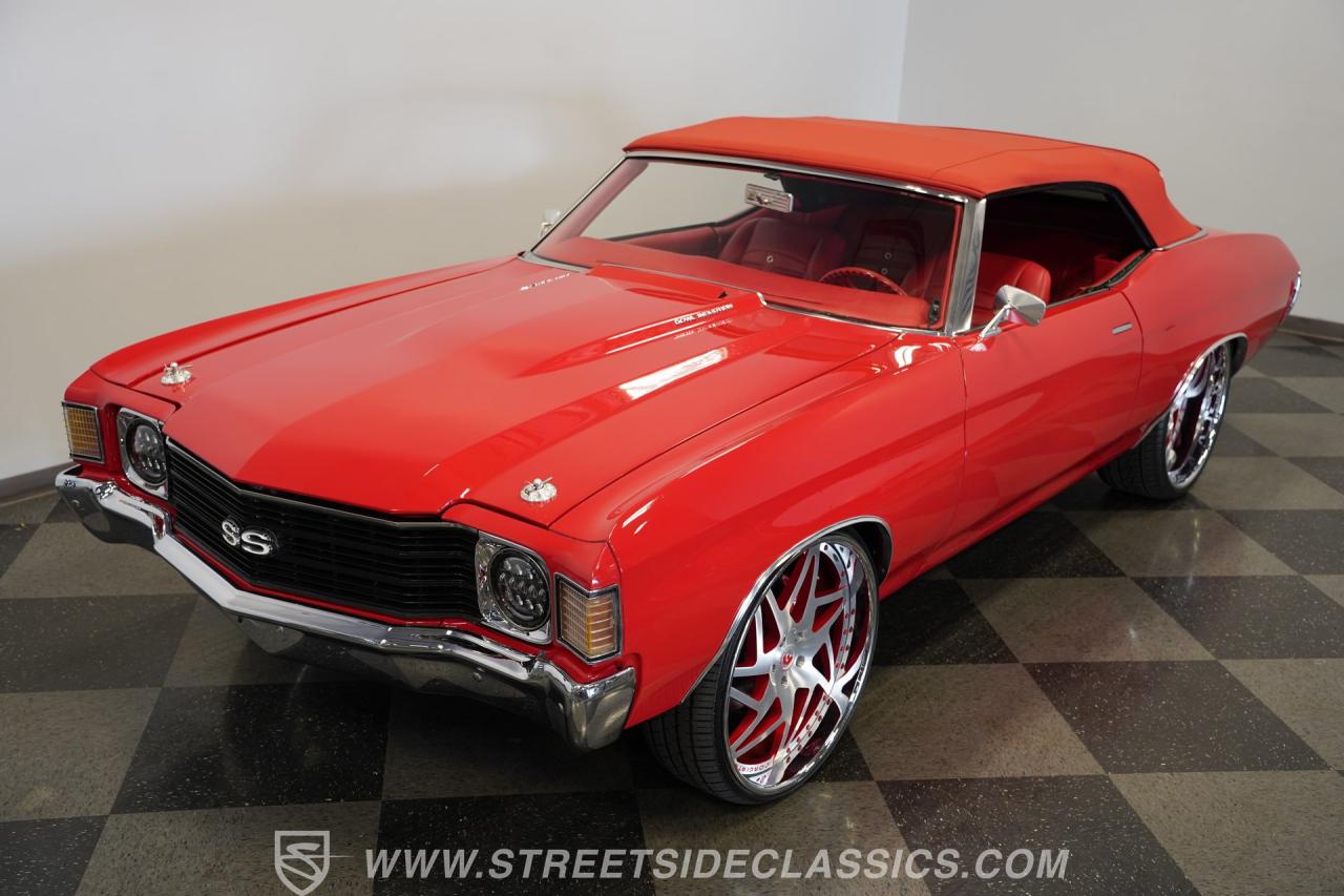 1972 Chevrolet Chevelle  Malibu Convertible Supercharged LS Restomod