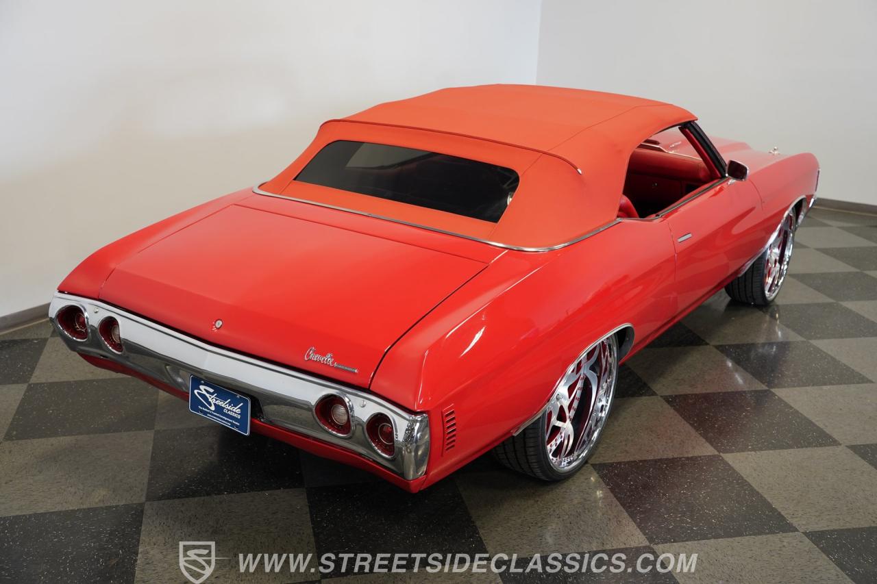 1972 Chevrolet Chevelle  Malibu Convertible Supercharged LS Restomod