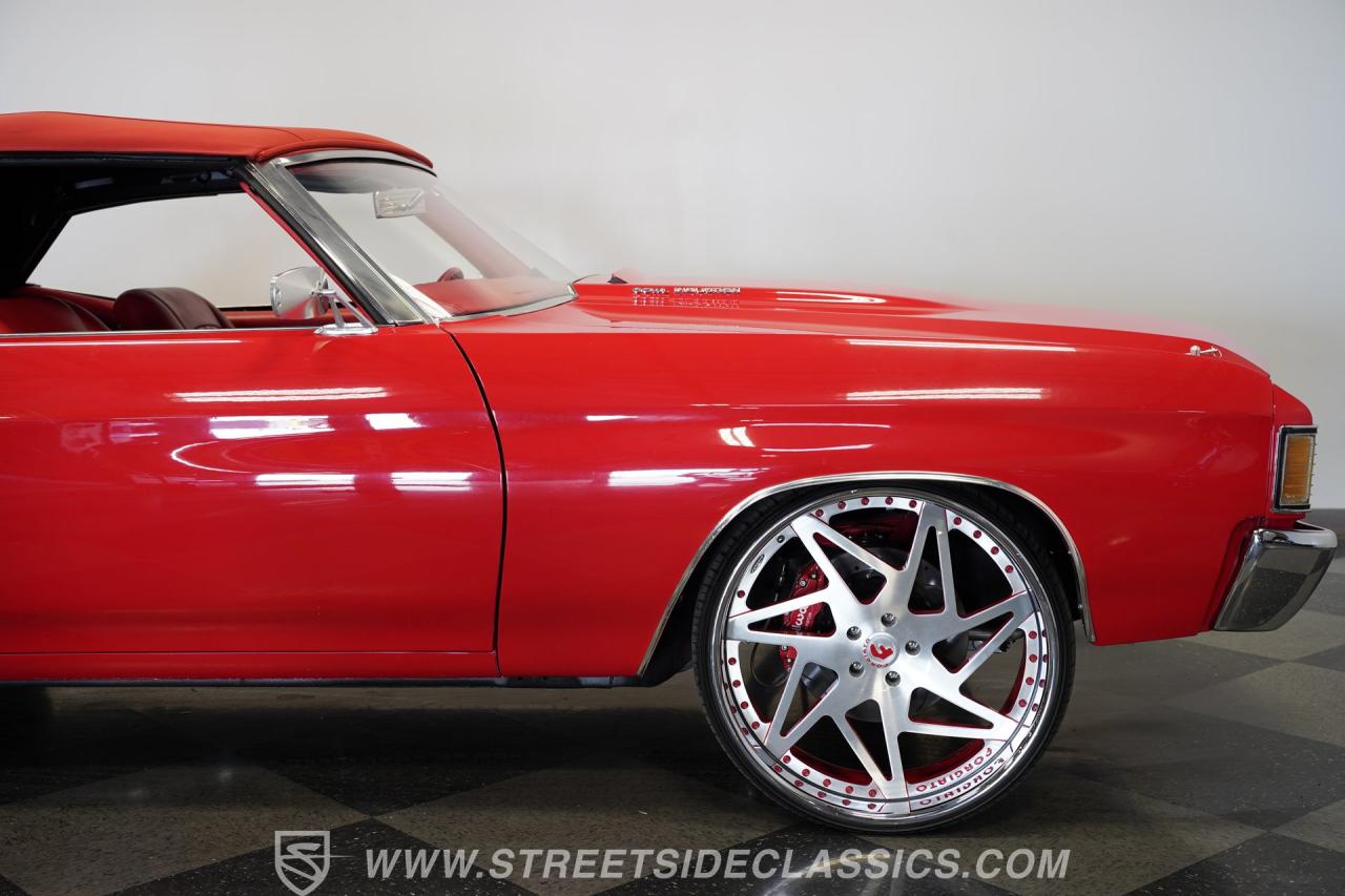 1972 Chevrolet Chevelle  Malibu Convertible Supercharged LS Restomod
