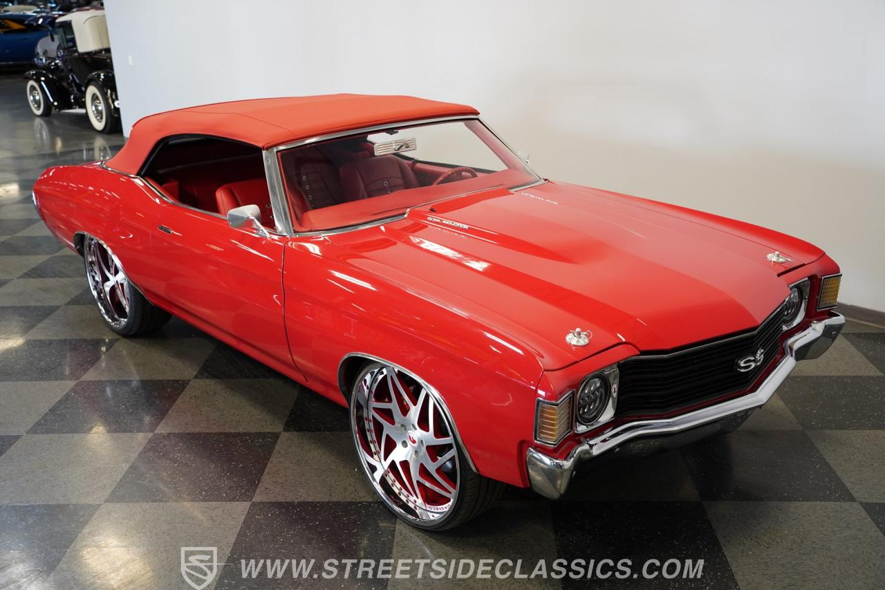 1972 Chevrolet Chevelle  Malibu Convertible Supercharged LS Restomod