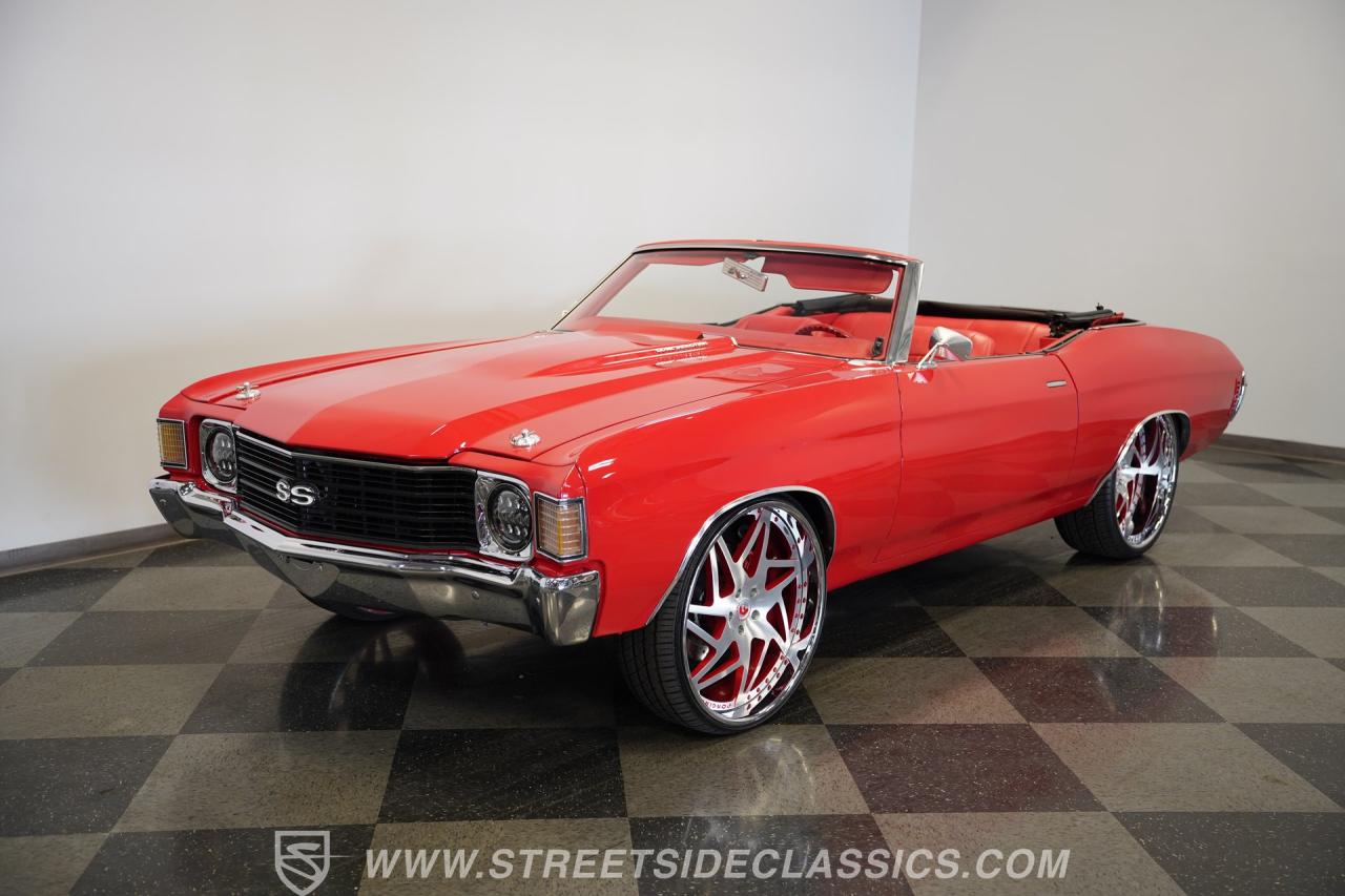 1972 Chevrolet Chevelle  Malibu Convertible Supercharged LS Restomod