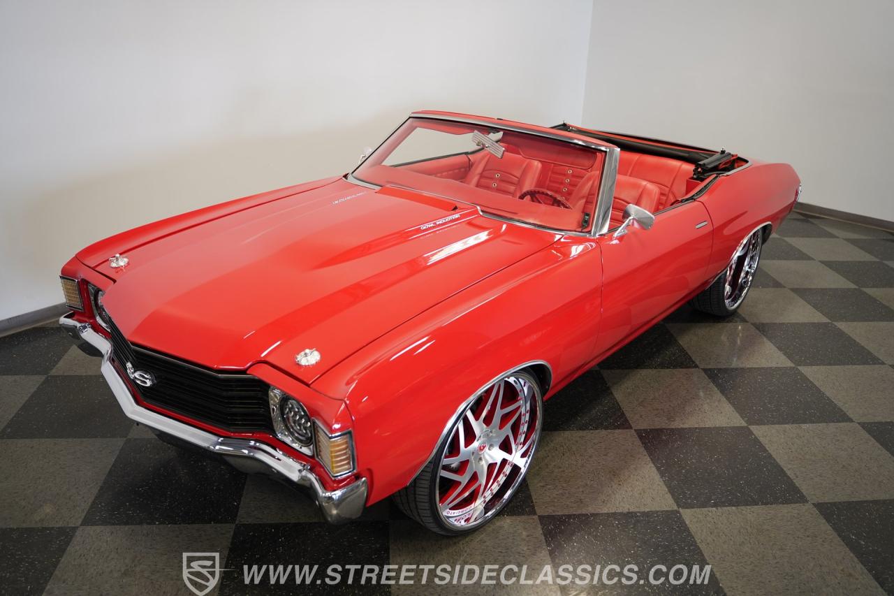 1972 Chevrolet Chevelle  Malibu Convertible Supercharged LS Restomod