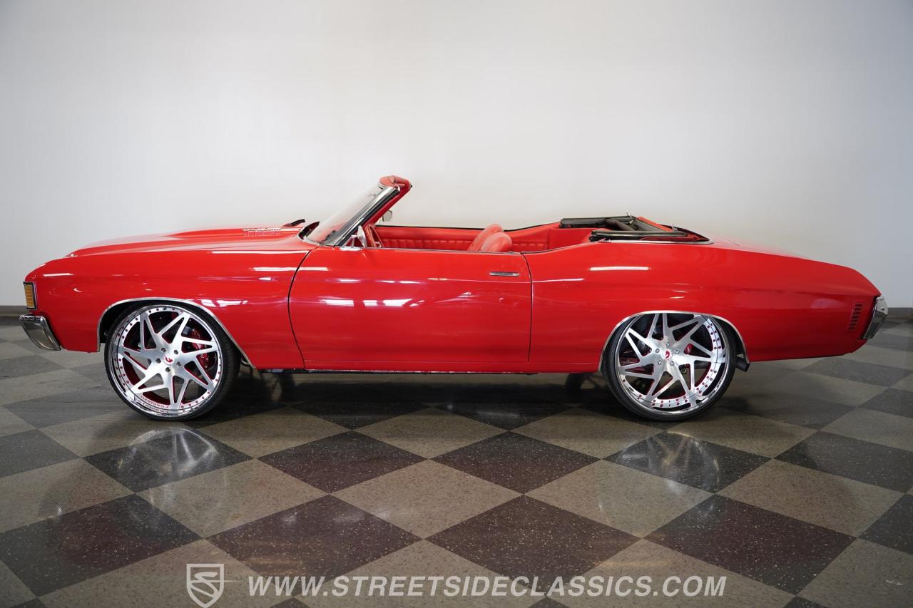 1972 Chevrolet Chevelle  Malibu Convertible Supercharged LS Restomod
