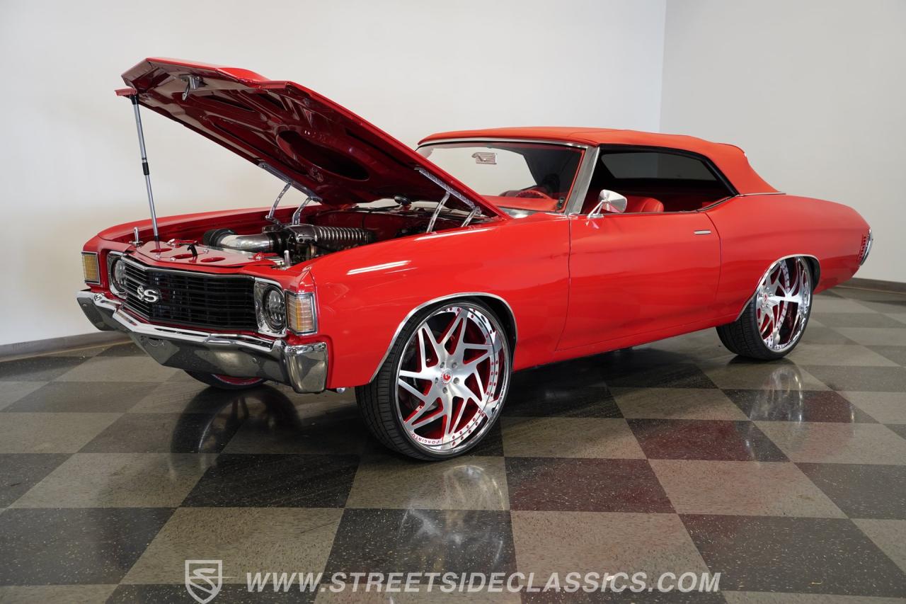 1972 Chevrolet Chevelle  Malibu Convertible Supercharged LS Restomod