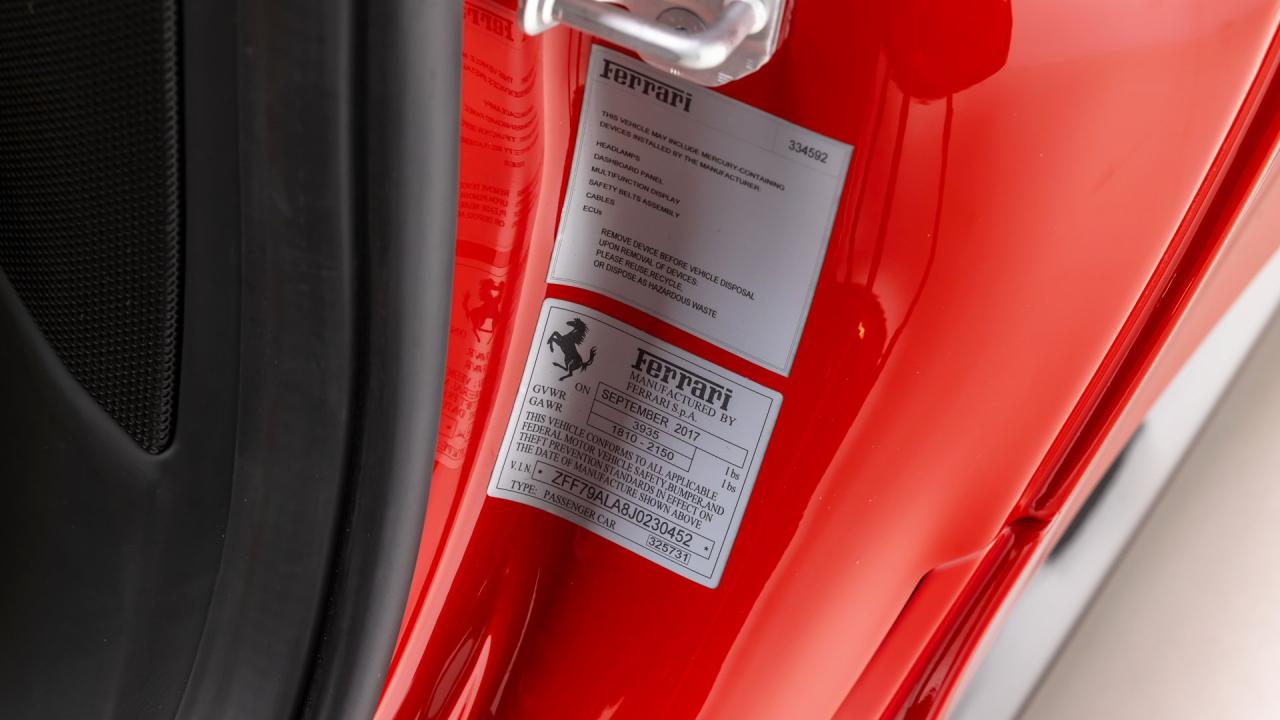2018 Ferrari 488 GTB