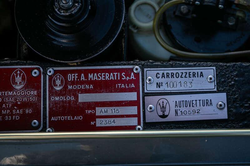 1972 Maserati Ghibli
