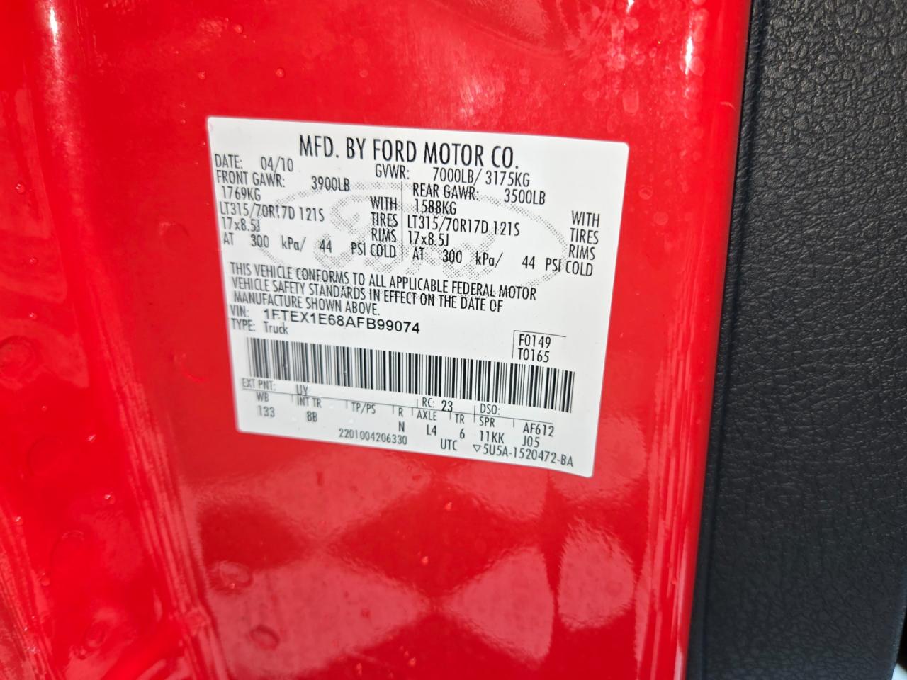 2010 Ford F-150