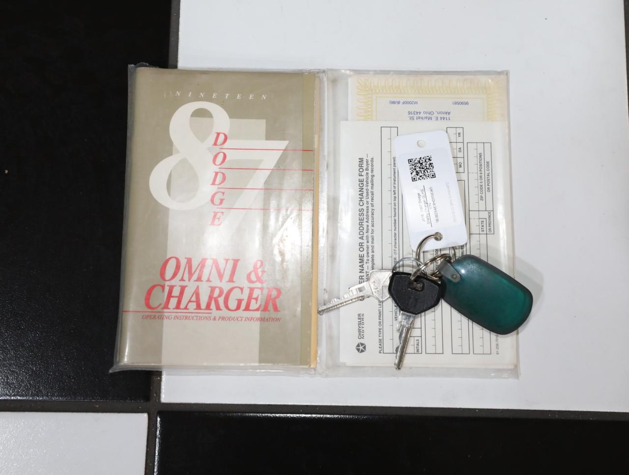 1987 Dodge Charger