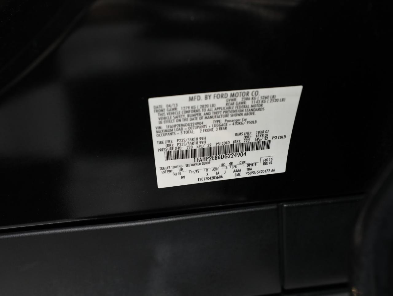 2013 Ford Taurus