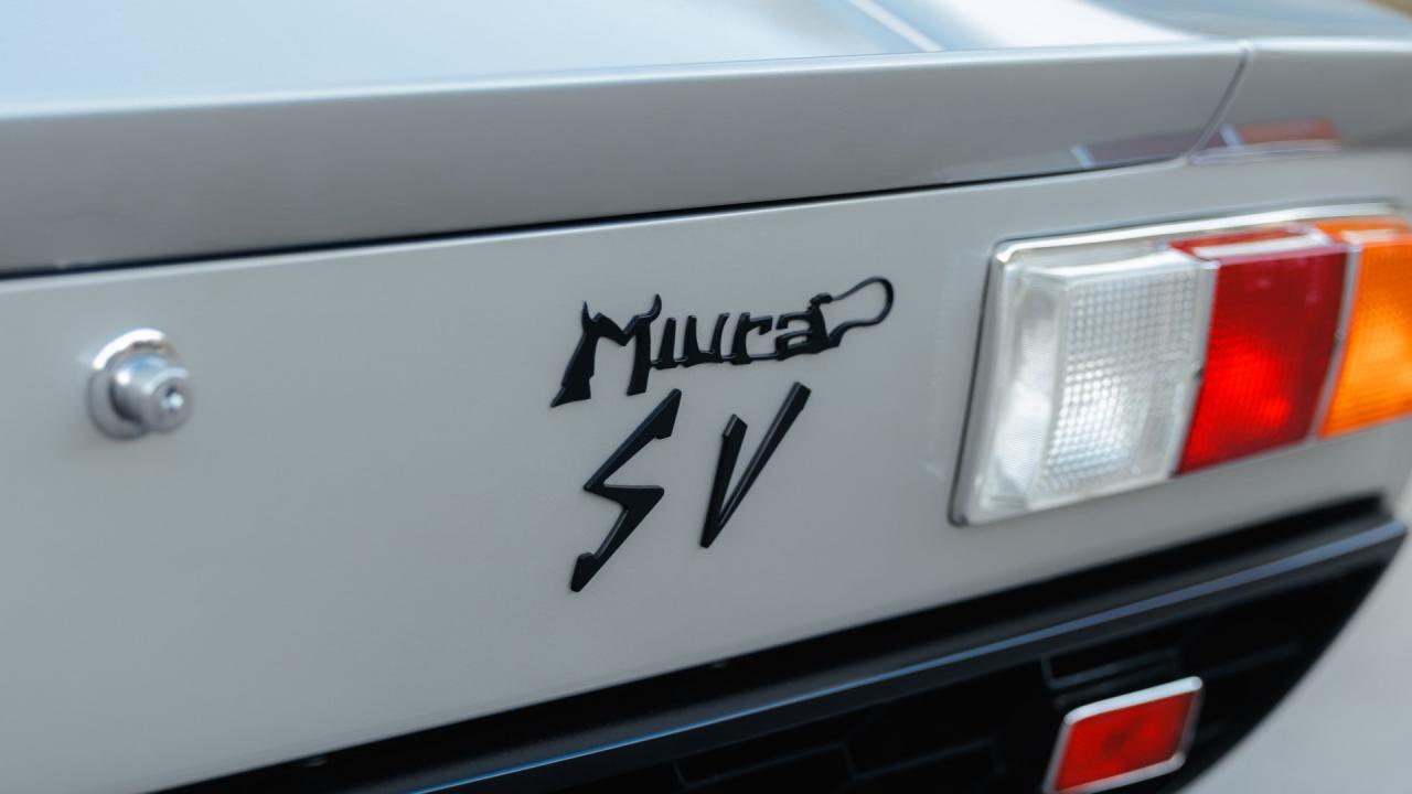 1971 Lamborghini Miura P400 SV