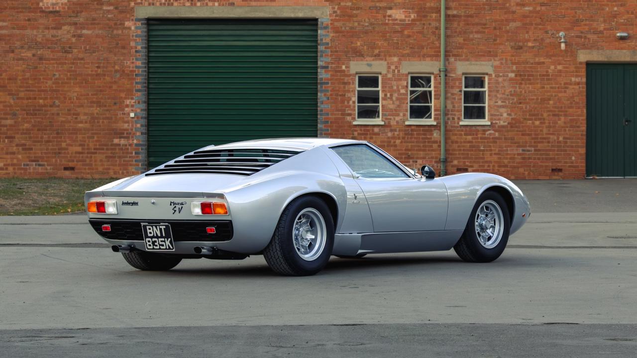 1971 Lamborghini Miura P400 SV