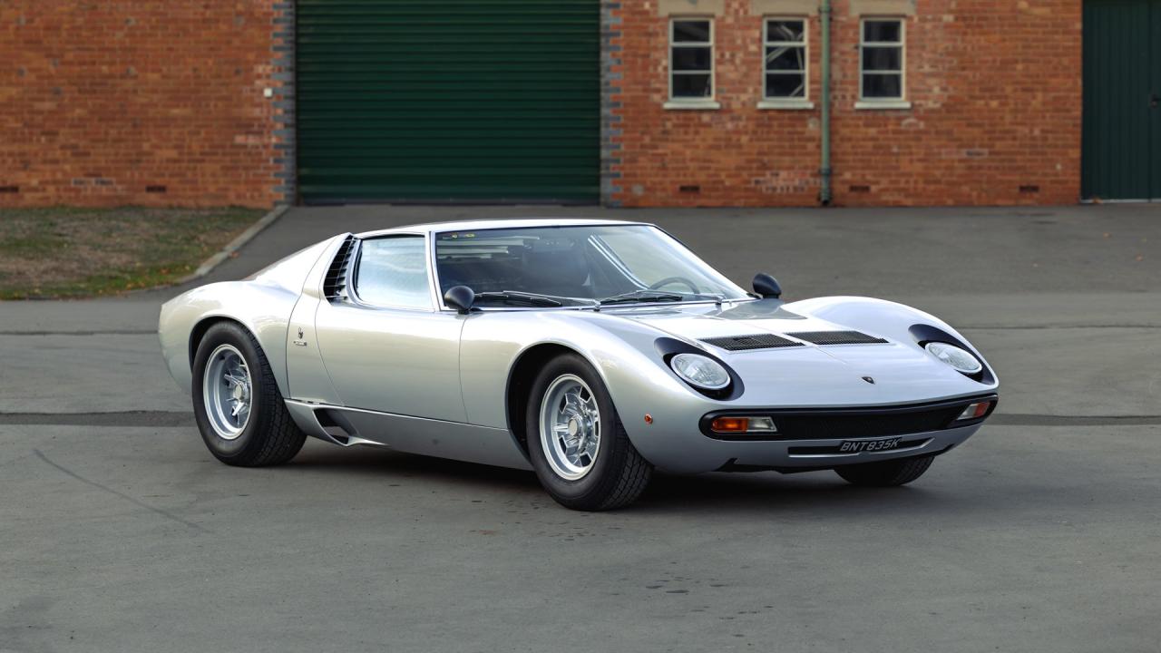 1971 Lamborghini Miura P400 SV