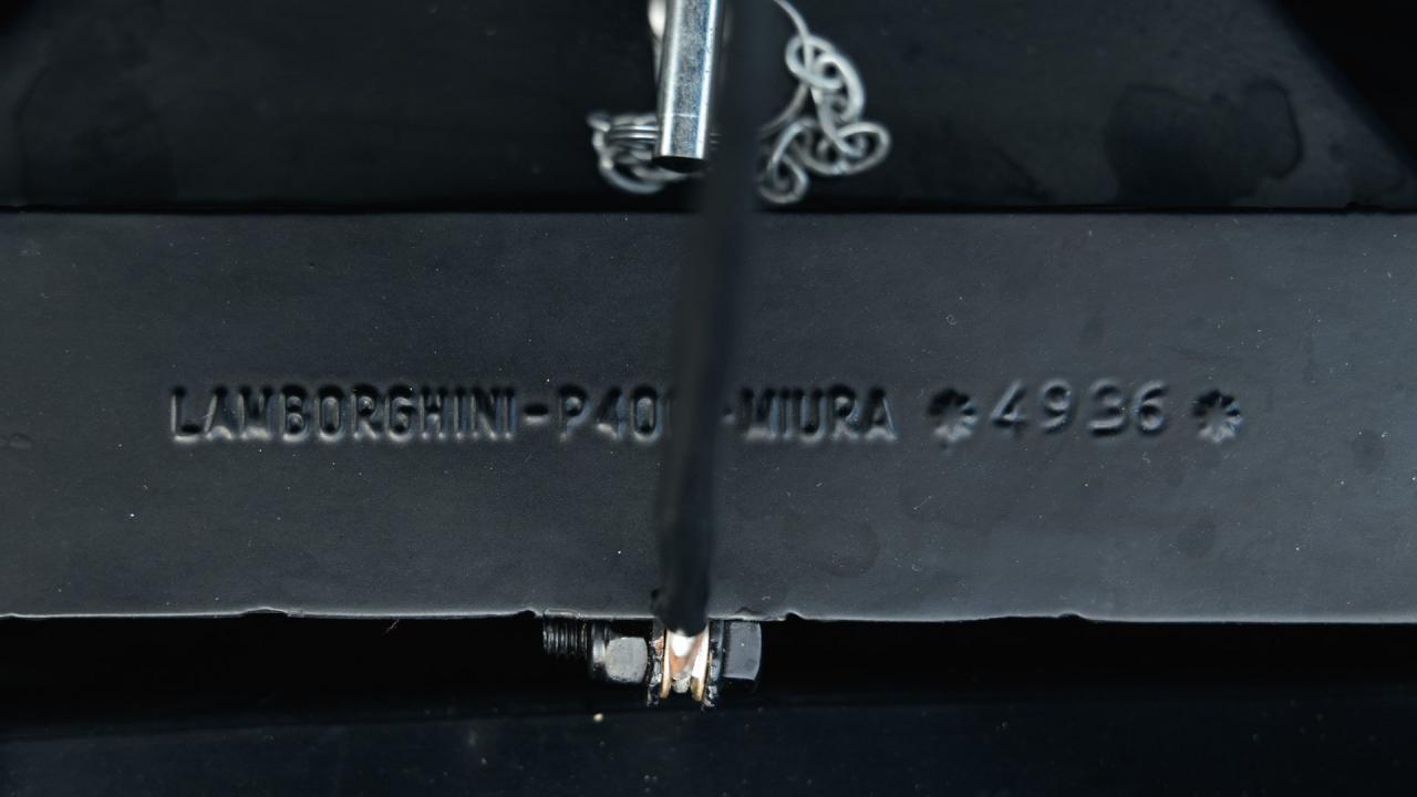 1971 Lamborghini Miura P400 SV