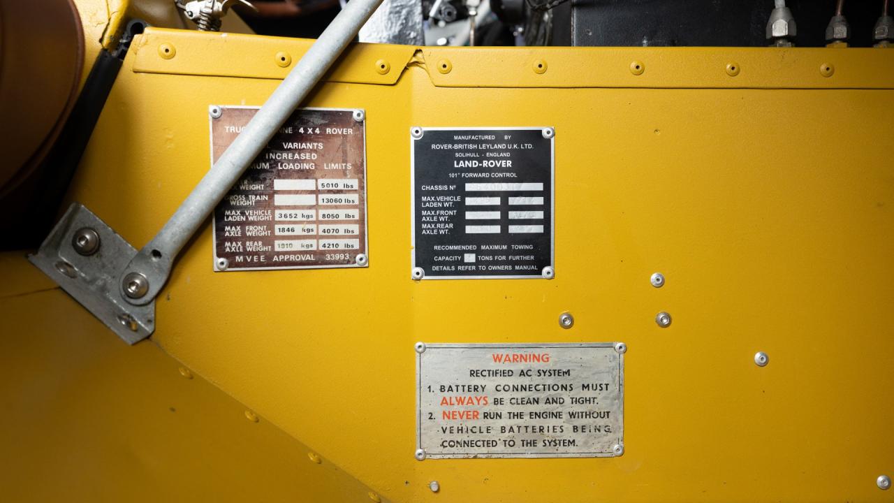 1977 Land Rover 101 Forward Control "Survival Truck"