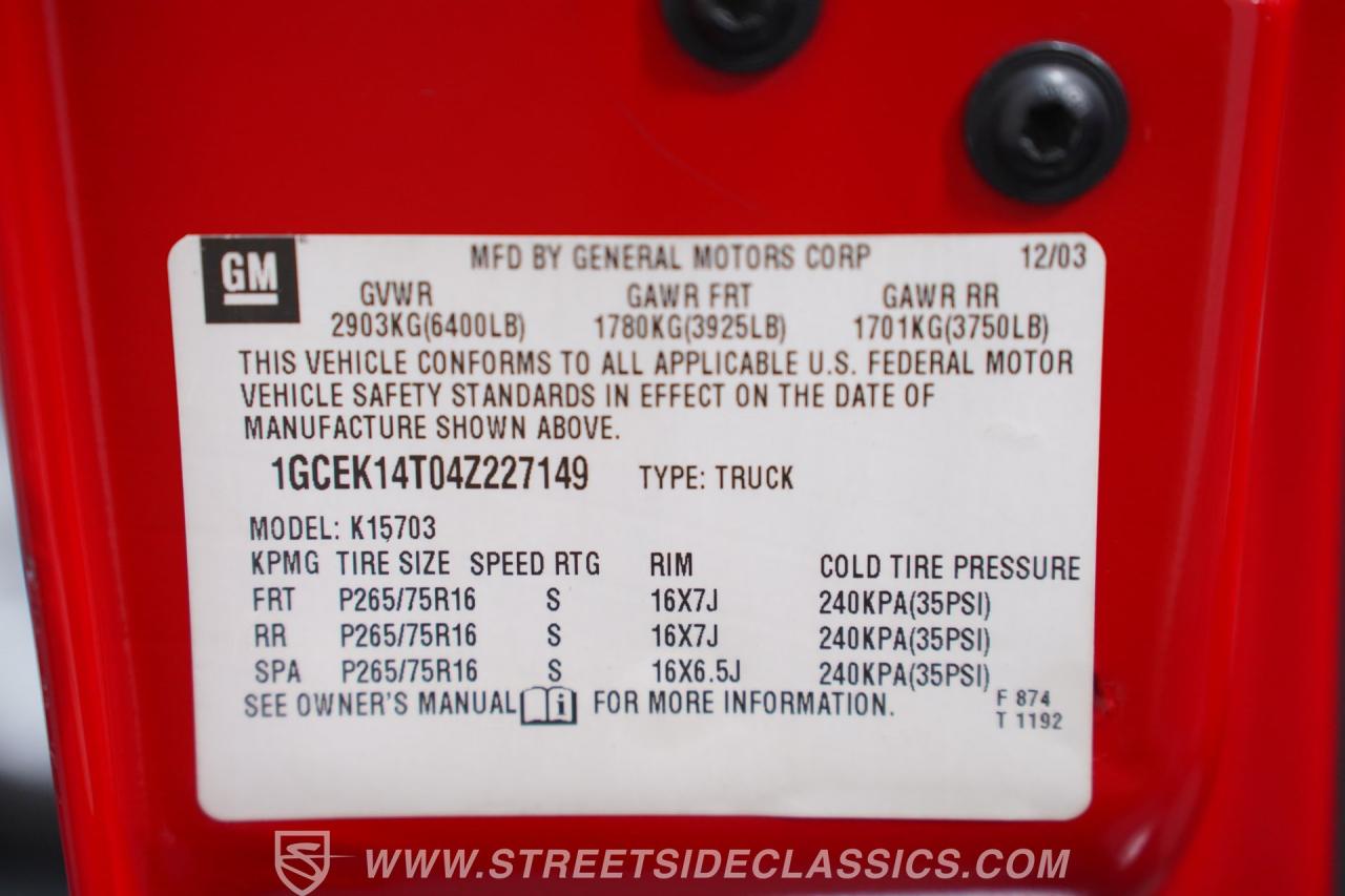 2004 Chevrolet Silverado 1500 LS Z71 4X4