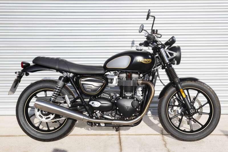 2021 Triumph BONNEVILLE STREET TWIN GOLD LINE