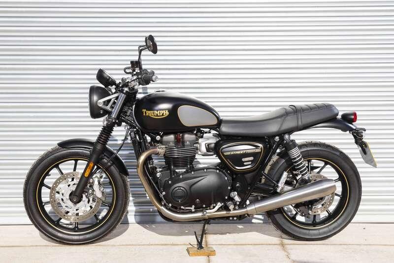 2021 Triumph BONNEVILLE STREET TWIN GOLD LINE