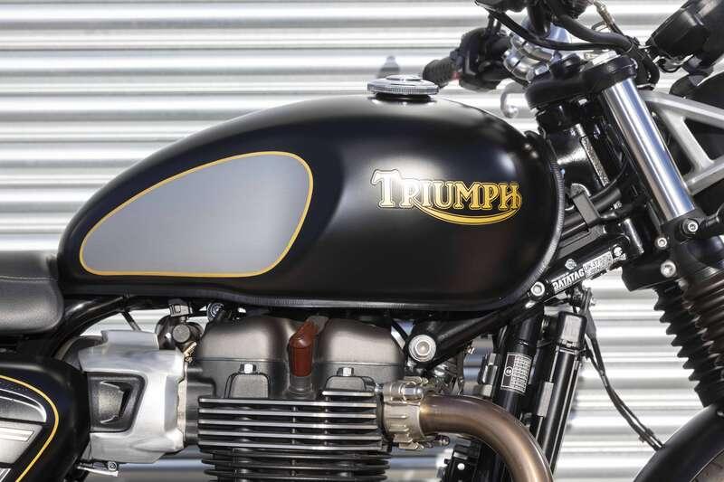 2021 Triumph BONNEVILLE STREET TWIN GOLD LINE