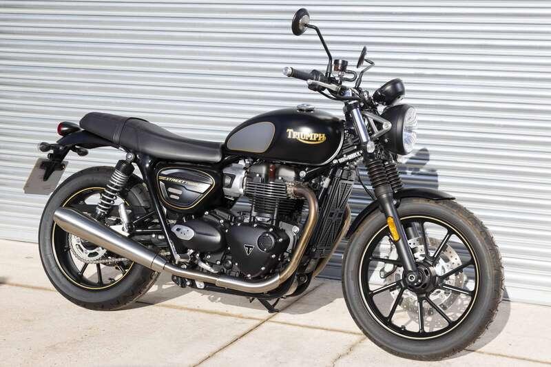 2021 Triumph BONNEVILLE STREET TWIN GOLD LINE